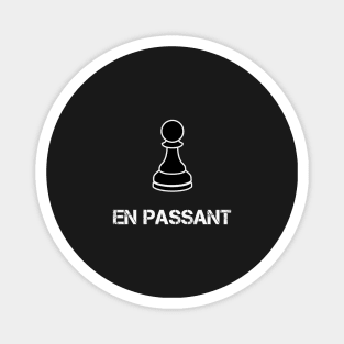 En passant chess Magnet